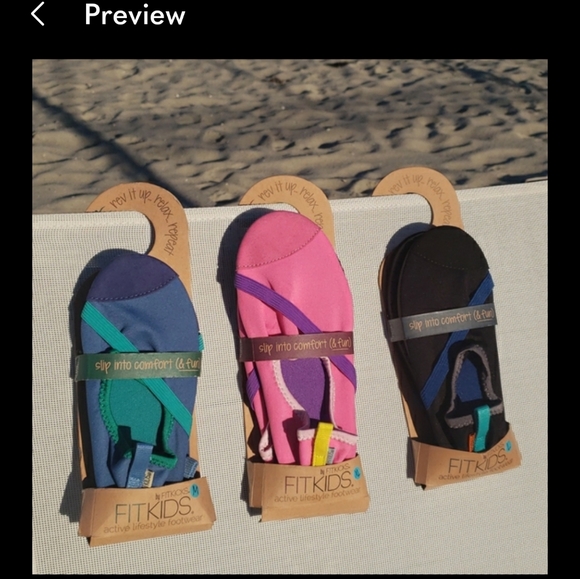 Fit Kids Swim Shoes - Picture 4 of 10